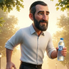 אדם דתי עוסק בספורט